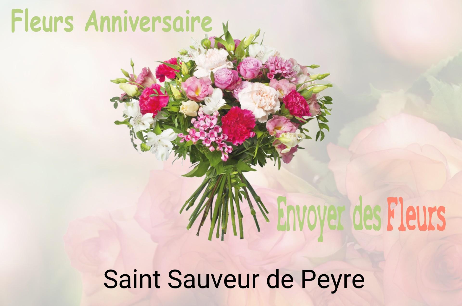 Bouquet de fleurs d’anniversaire livré à Saint-Sauveur-de-Peyre