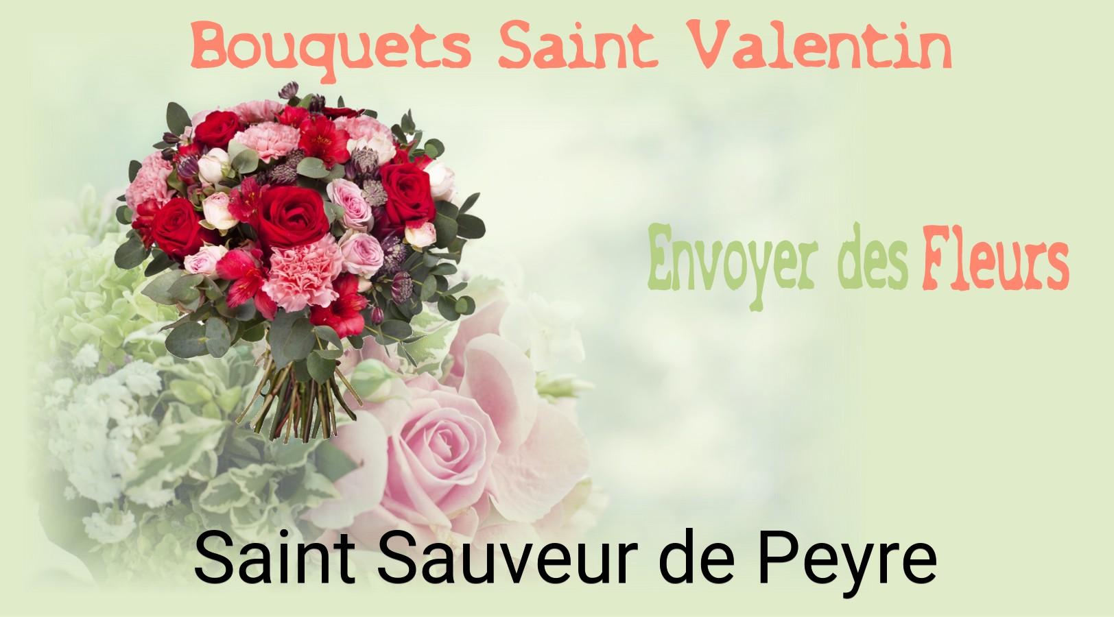 Roses de Saint-Valentin livrées à Saint-Sauveur-de-Peyre